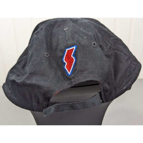 Summit Racing Equipment 4oth anniv Baseball snap Hat Black Snapback USA Flag - Picture 4 of 6